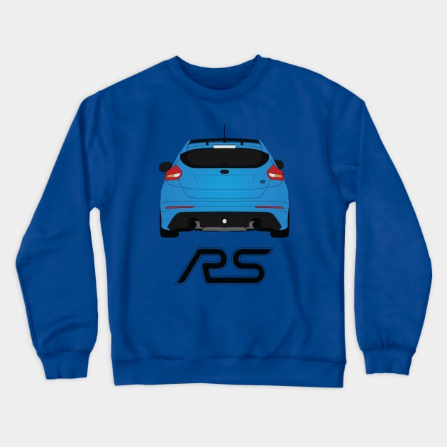 Focus RS Crewneck Sweatshirt by AutomotiveArt